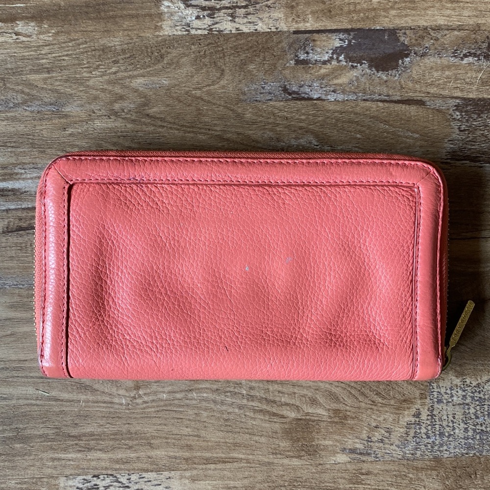 Tory Burch salmon wallet - Picture 2 of 5
